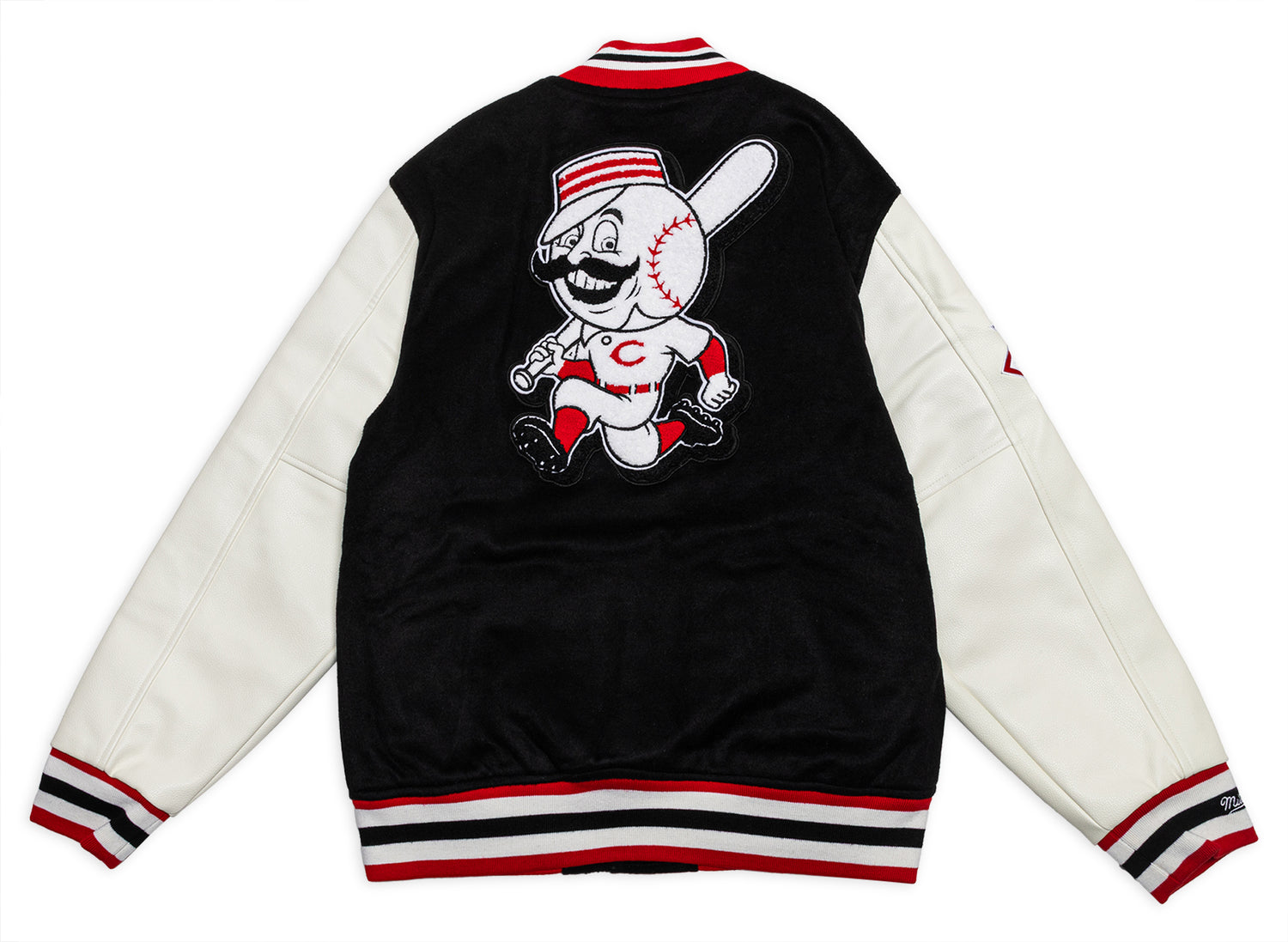 Mitchell & Ness MLB Off Day Cincinnati Reds Varsity Jacket — view 2