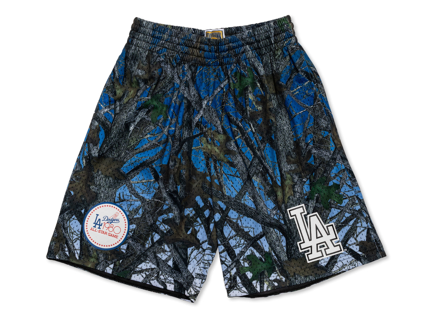 Mitchell & Ness MLB Quiet Blaze 7IN Mesh Shorts Los Angeles Dodgers