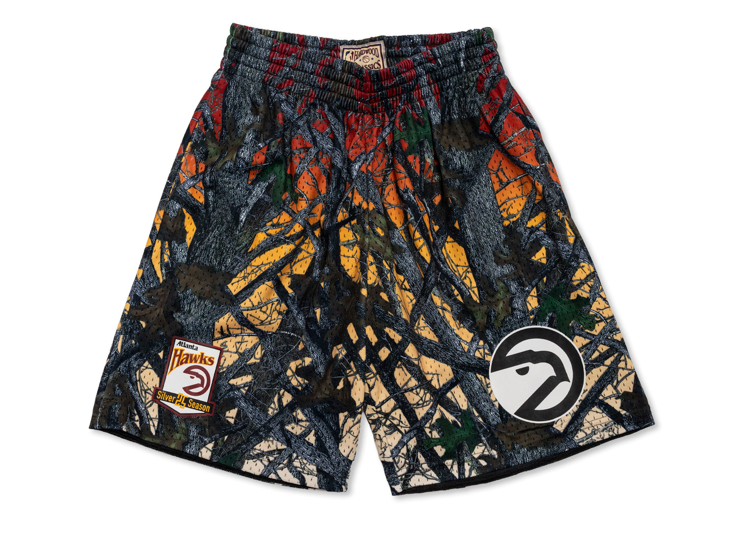 Mitchell & Ness NBA Quiet Blaze 7IN Mesh Shorts Atlanta Hawks