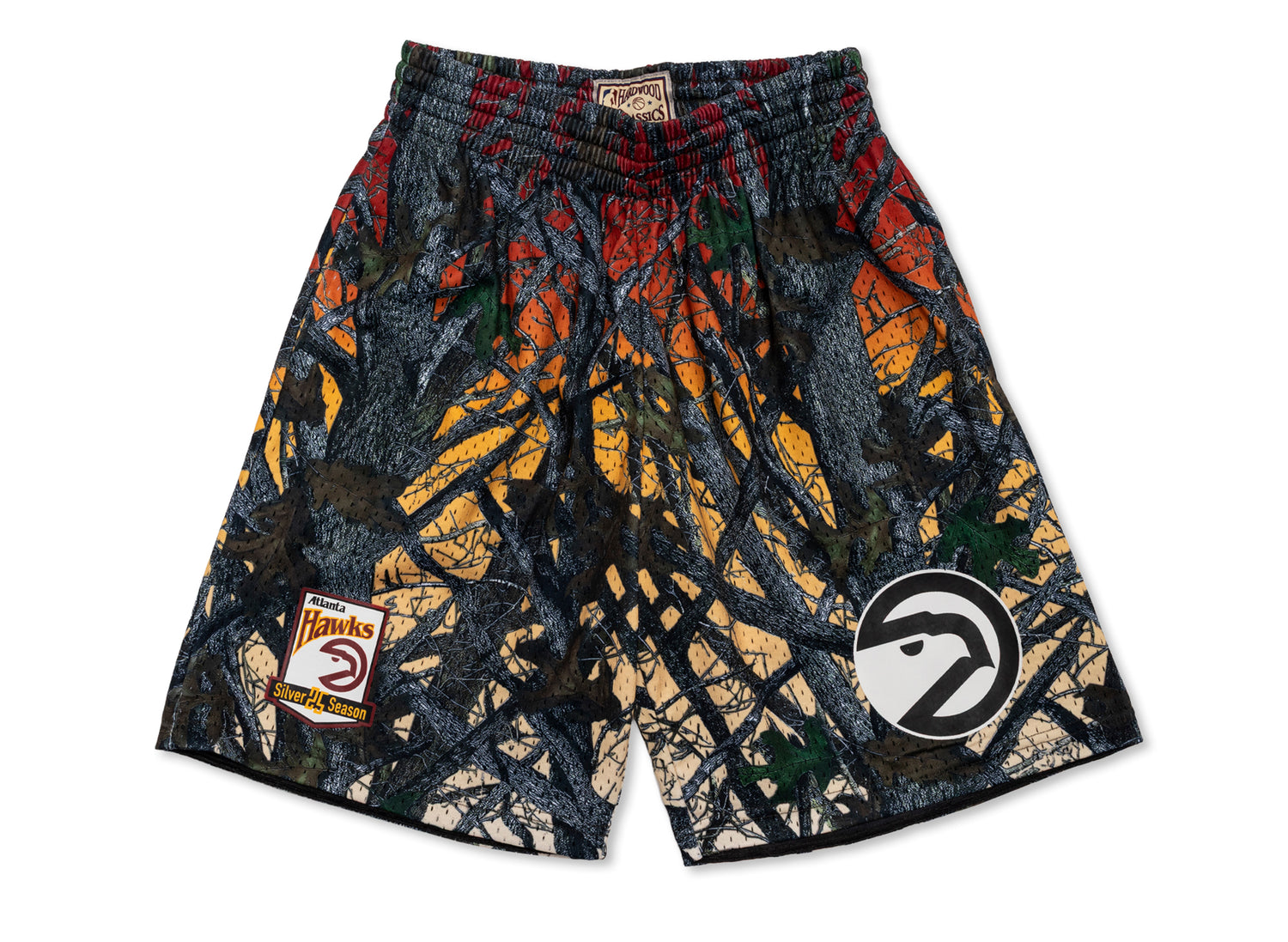 Mitchell & Ness NBA Quiet Blaze 7IN Mesh Shorts Atlanta Hawks