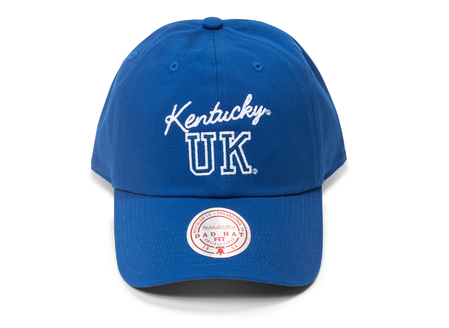 Mitchell & Ness NCAA Kentucky Wildcats Lay Low Strapback