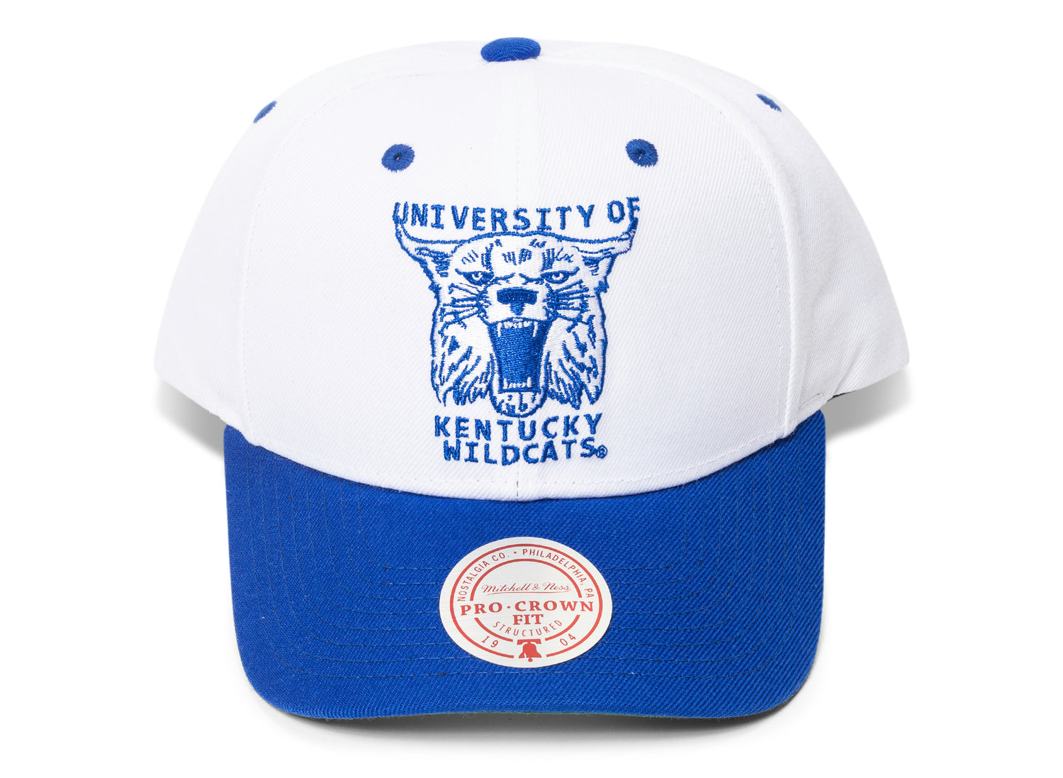 Mitchell & Ness NCAA Kentucky Wildcats Pro Crown Snapback Hat
