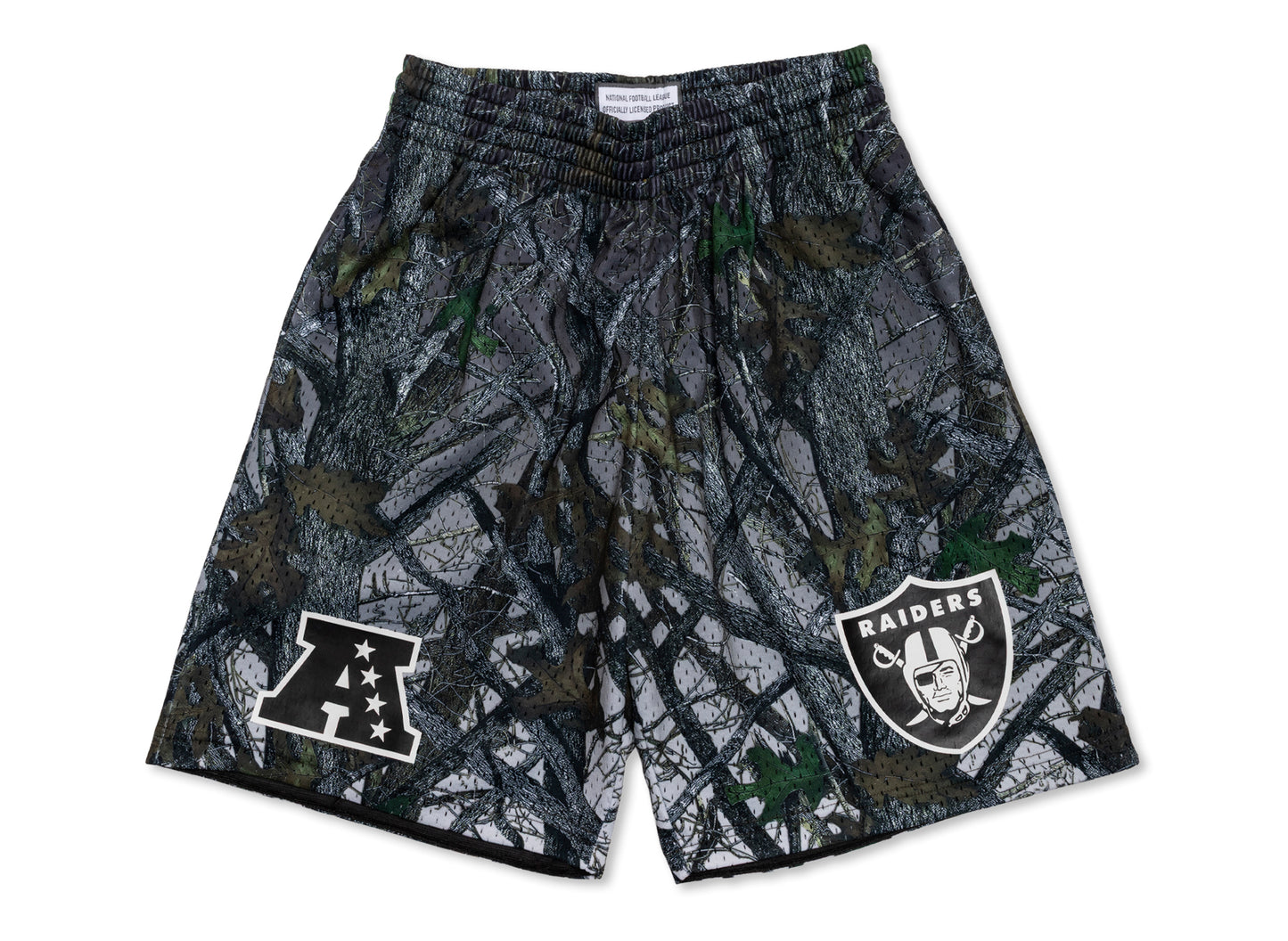 Mitchell & Ness NFL Quiet Blaze 7IN Mesh Shorts Las Vegas Raiders