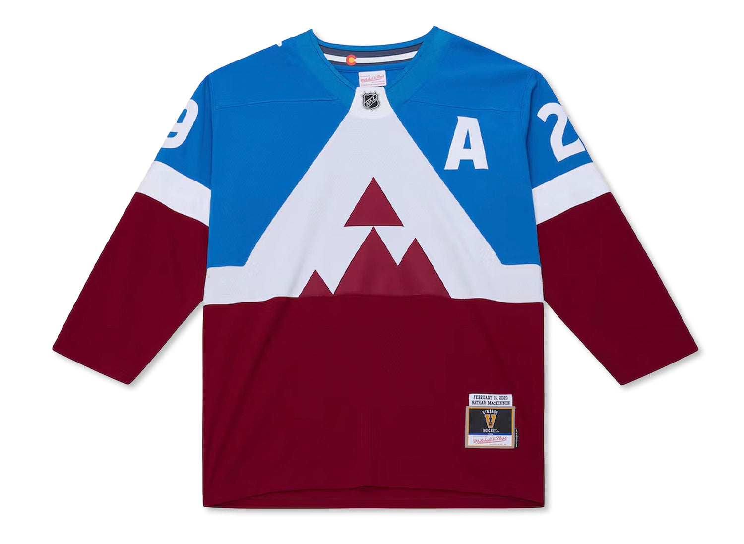 Mitchell & Ness NHL Stadium Series Dark Jersey Colorado Avalanche 2020 Nathan Mackinnon
