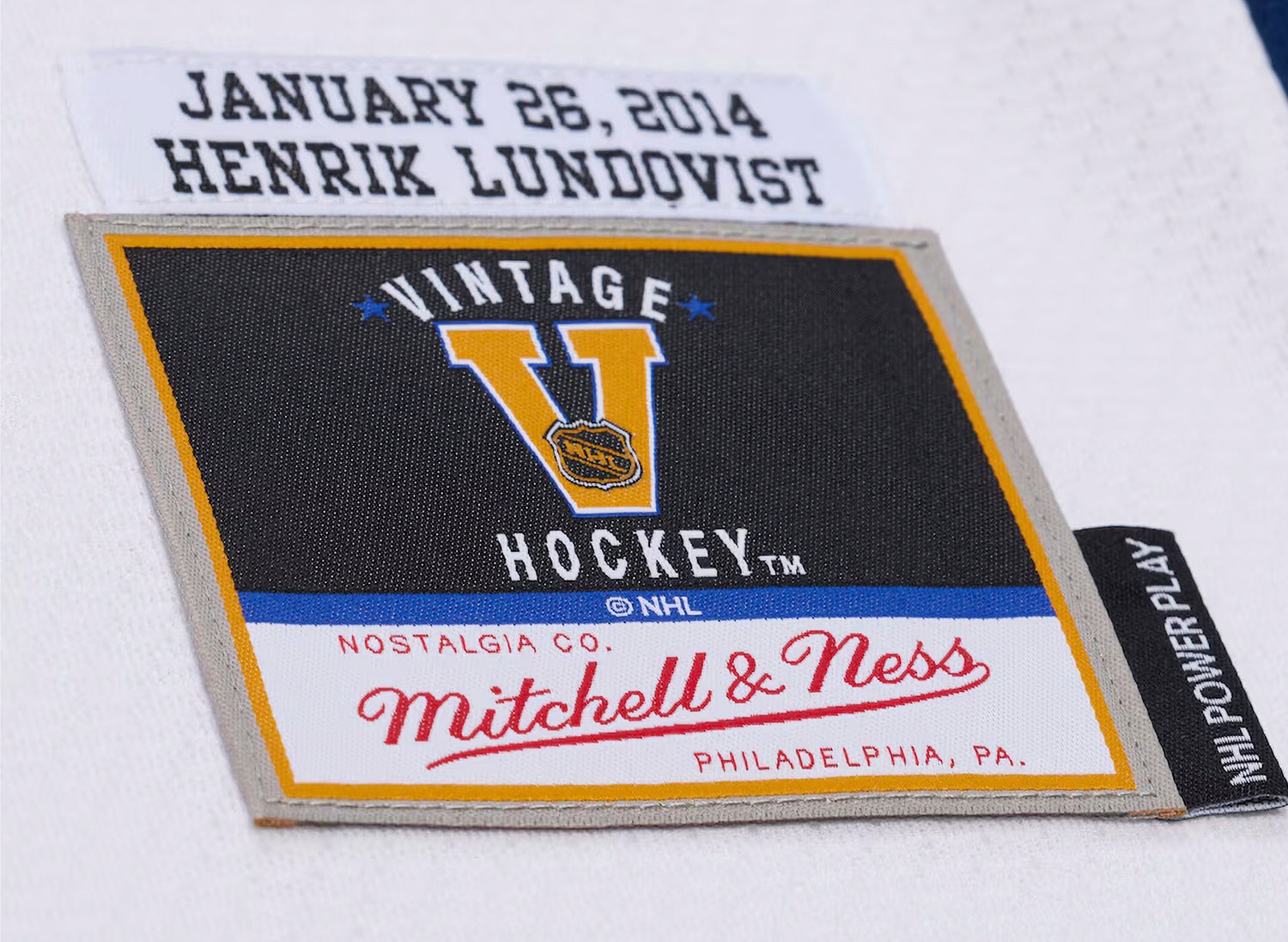 Mitchell & Ness NHL Stadium Series Power Play Jersey New York Rangers 2014 Henrik Lundqvist — view 3