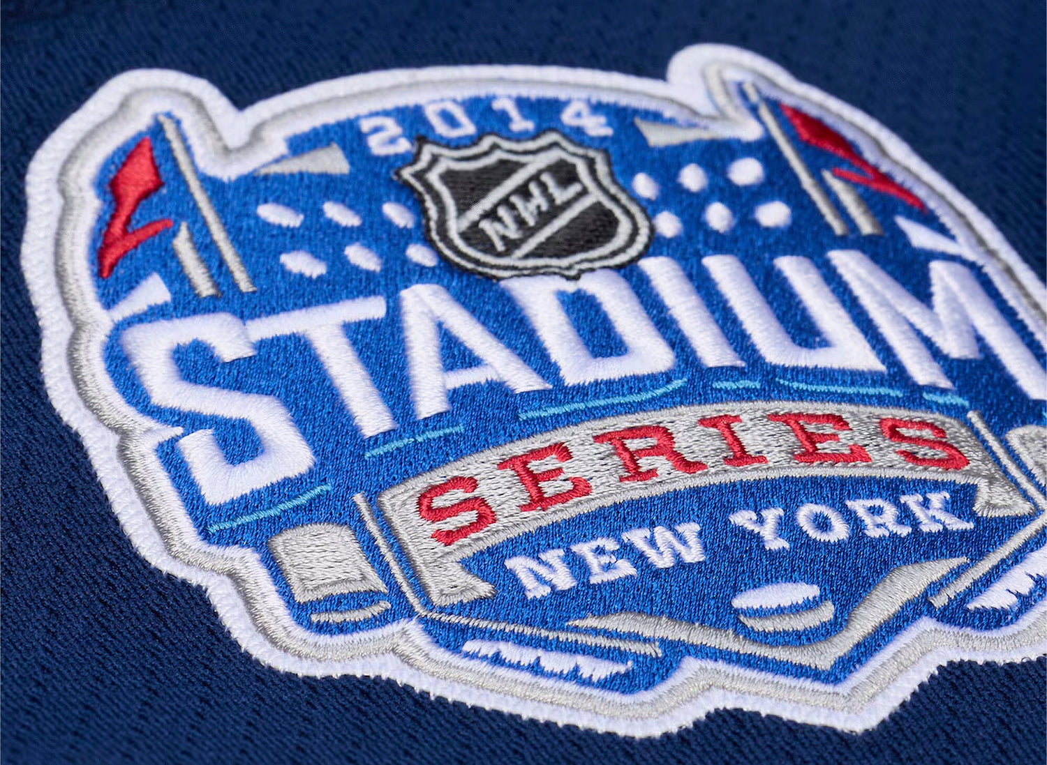 Mitchell & Ness NHL Stadium Series Power Play Jersey New York Rangers 2014 Henrik Lundqvist — view 5