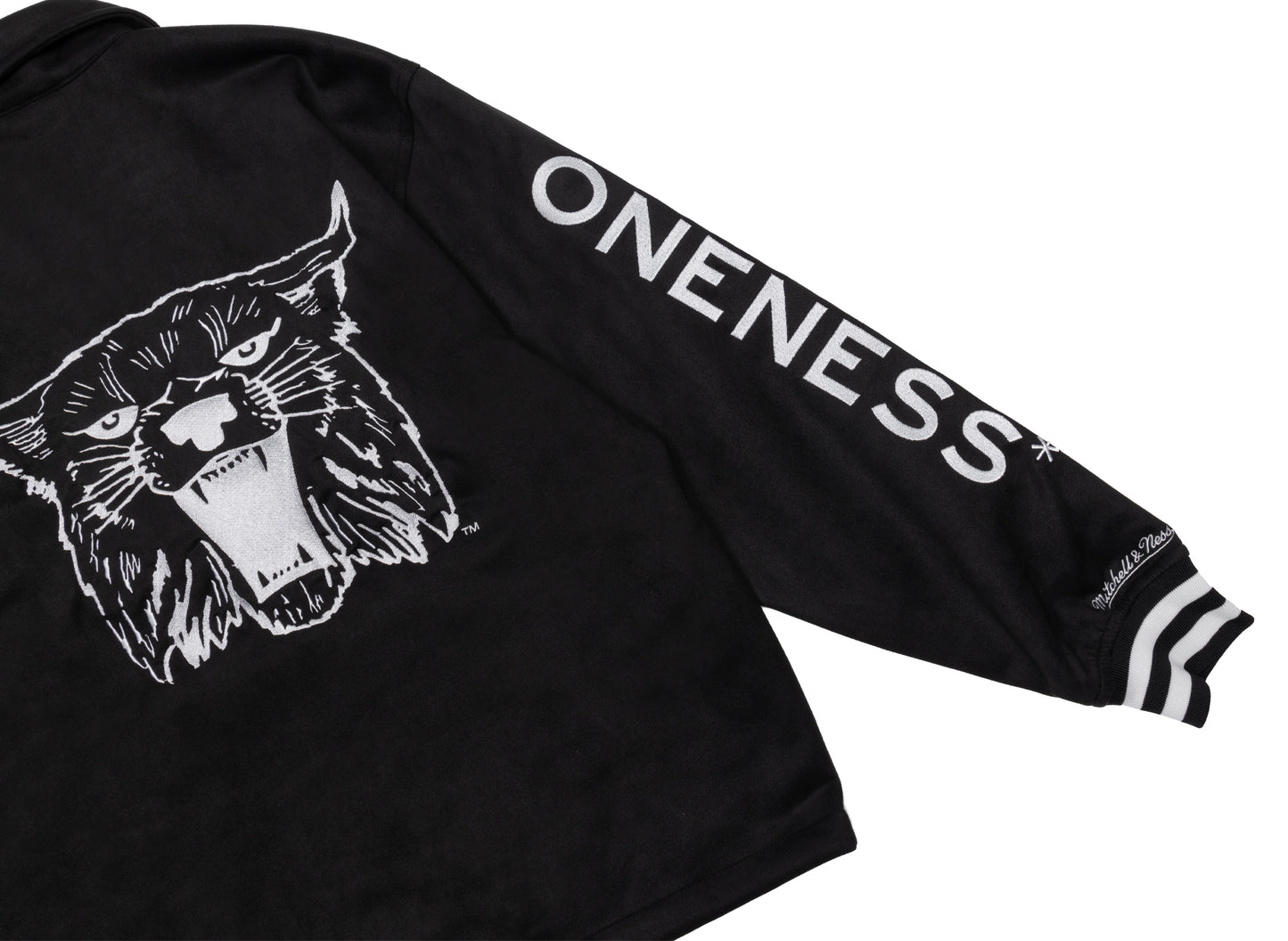 Mitchell & Ness Oneness Kentucky Oversweep Varsity Coaches Jacket - view 4