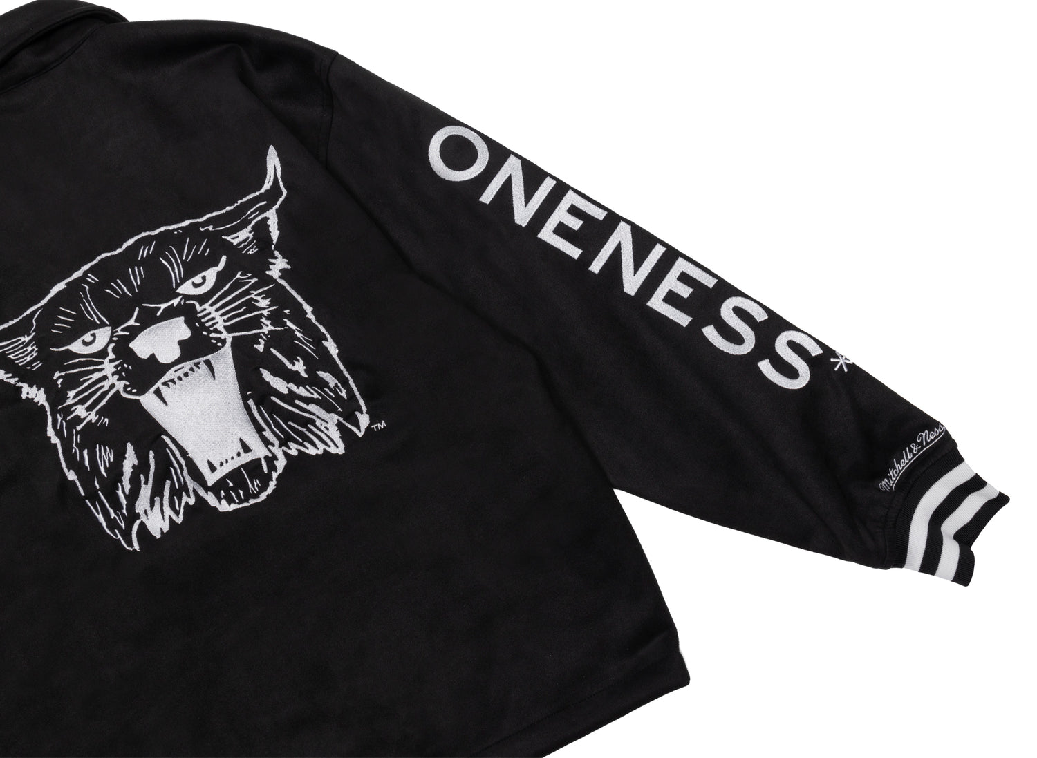 Mitchell & Ness Oneness Kentucky Oversweep Varsity Coaches Jacket - view 4