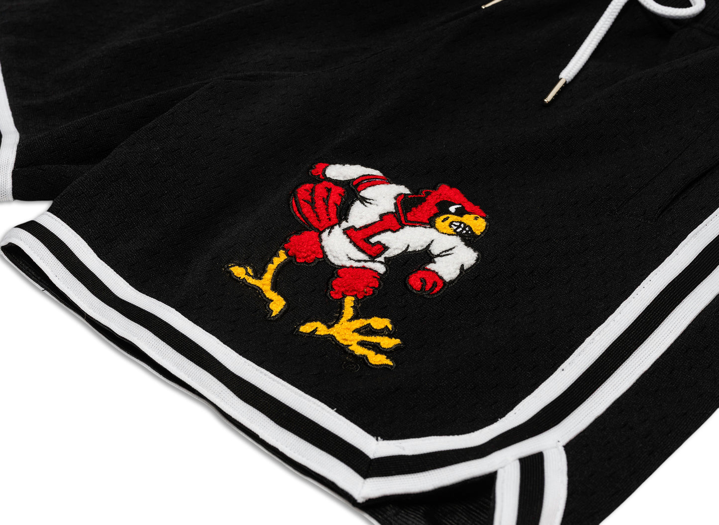 Mitchell & Ness Oneness Louisville Cardinals Game Day Shorts in Black - view 2