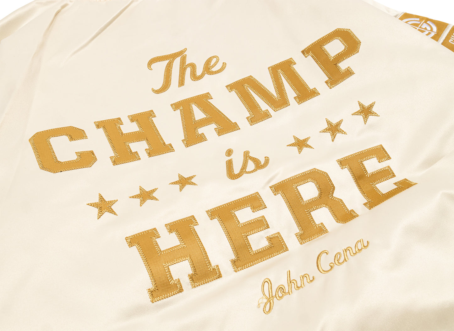 Mitchell & Ness WWE John Cena Sublimated Satin Jacket — view 4