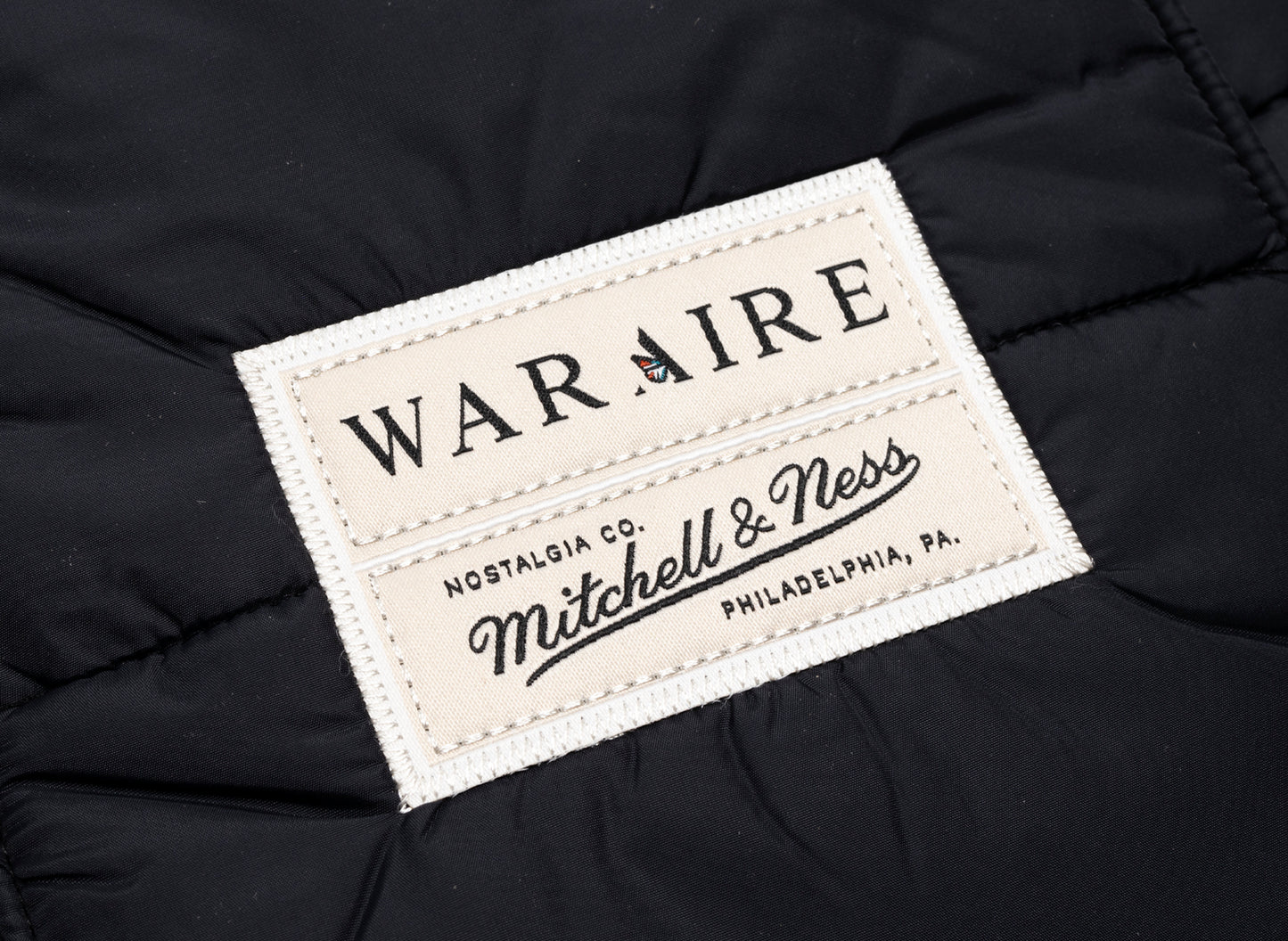 Mitchell & Ness x Waraire Full Snap Puffer Jacket - view 2