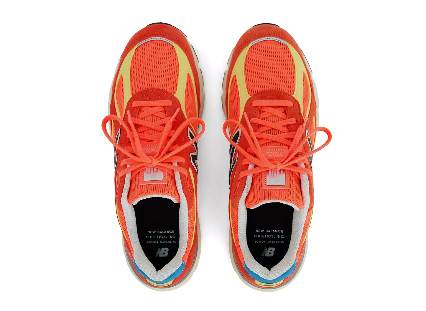 New Balance 990v4 Made in USA in Urgent Red