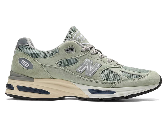 New Balance 991v2 Made in UK in Seaglass