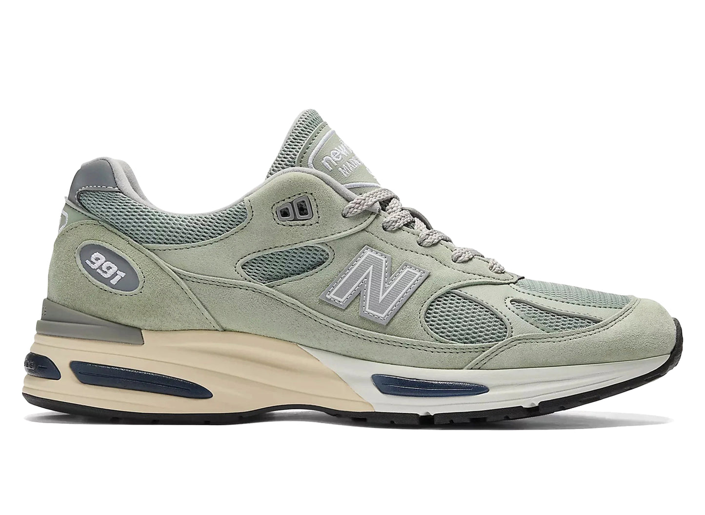 New Balance 991v2 Made in UK in Seaglass