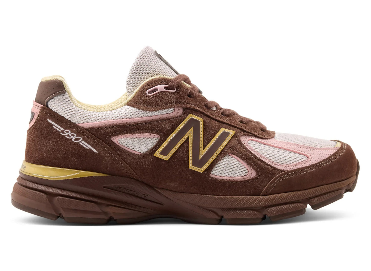 New Balance Made in USA 990v4 U990IC4 Pumpernickel lateral side