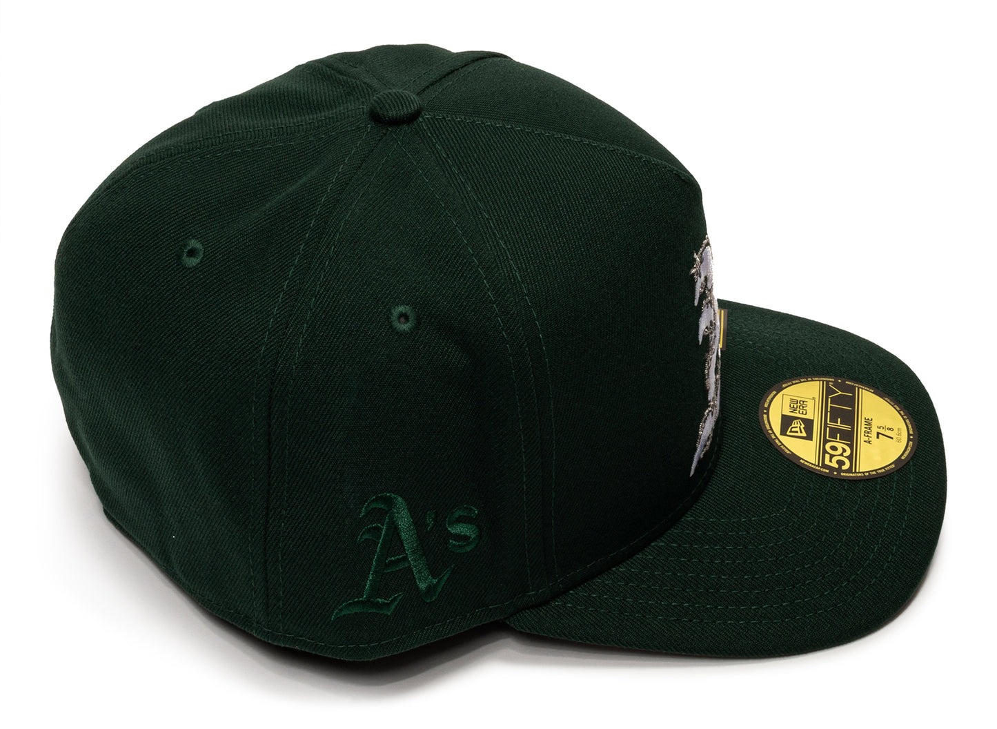 New Era 5950AF Fence 26444 Oakland Athletics Fitted Hat - view 2
