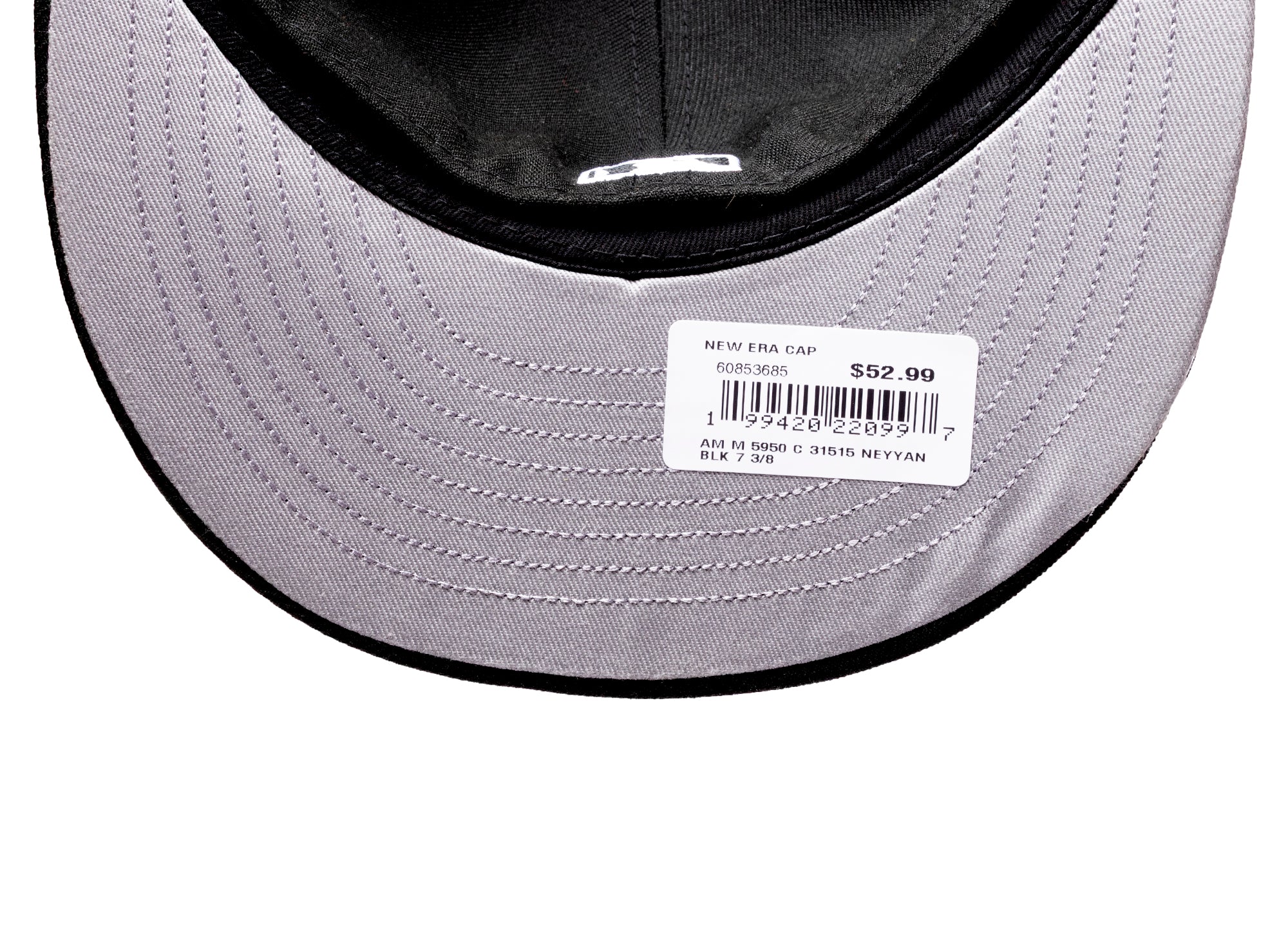 New Era 59Fifty Atlanta Braves Fitted Hat in Black – Oneness Boutique