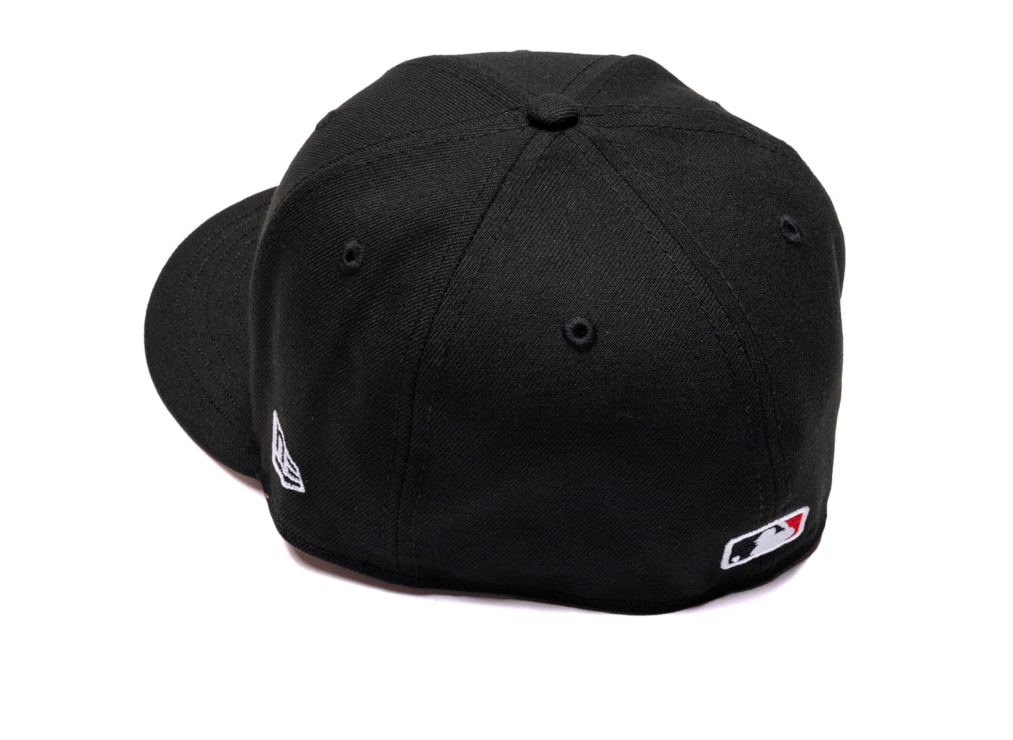 New Era 59Fifty Cincinnati Reds Fitted Hat in Black — view 3