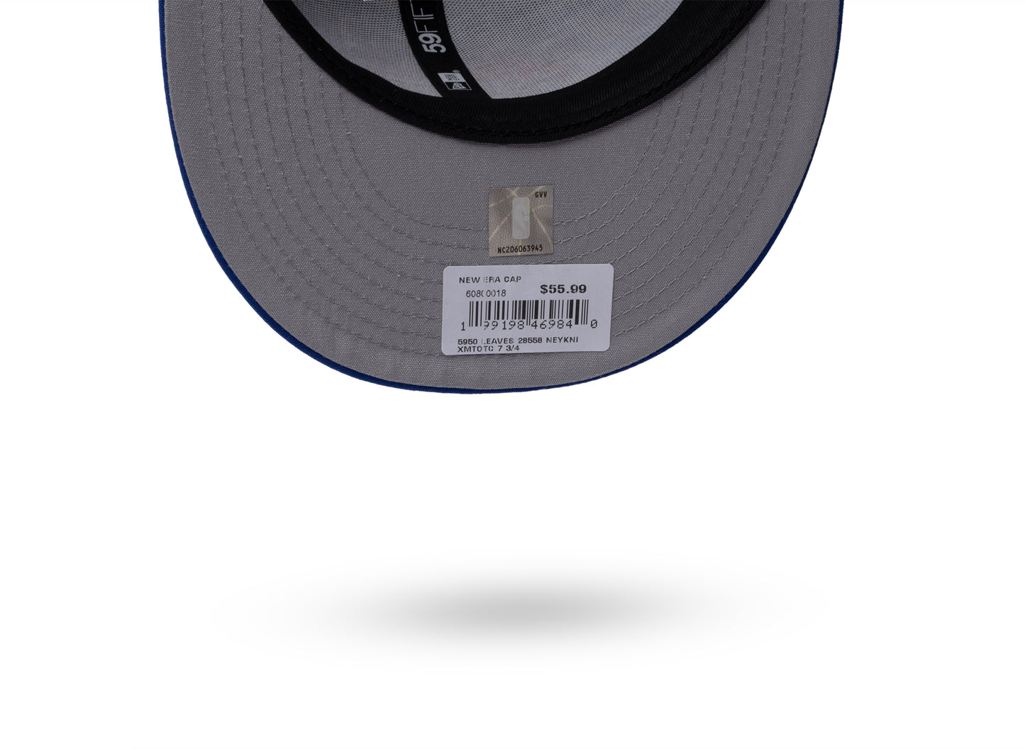 New Era 59Fifty Leaves New York Knicks Fitted Hat — view 4