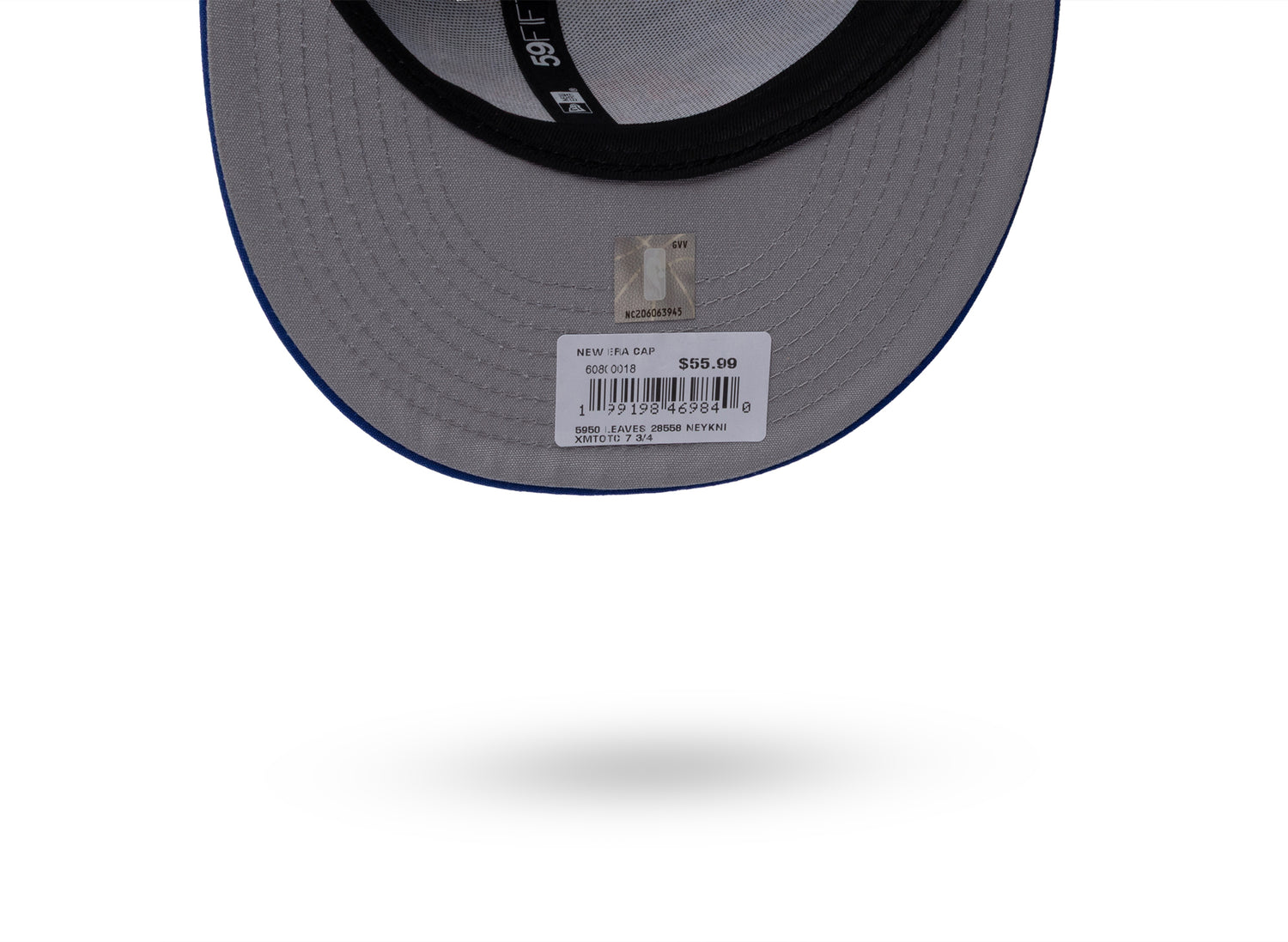 New Era 59Fifty Leaves New York Knicks Fitted Hat — view 4