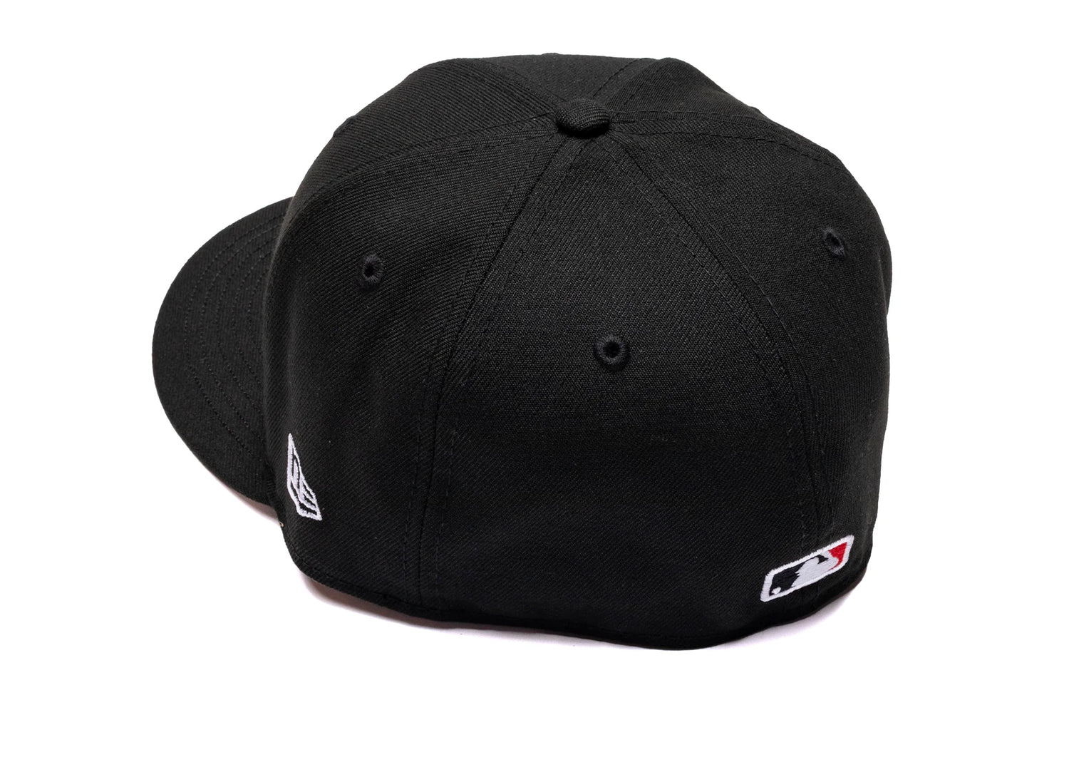 New Era 59Fifty Los Angeles Dodgers Fitted Hat in Black — view 2