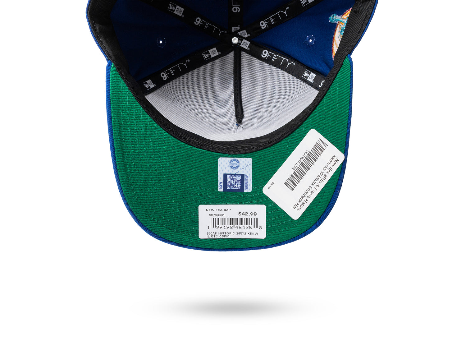 New Era 9Fifty A-Frame Historic Kentucky Wildcats Snapback Hat — view 5