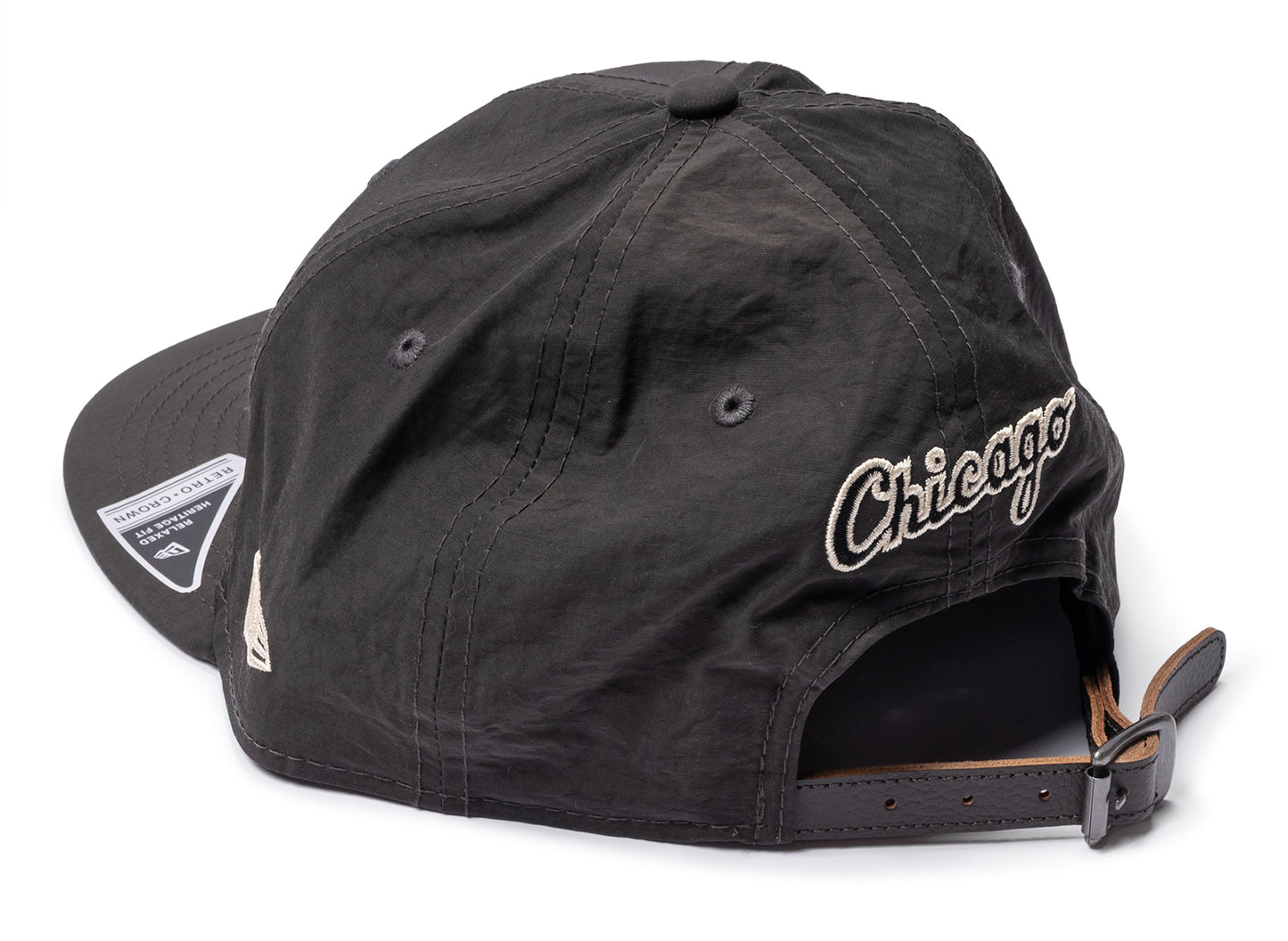 New Era 9Fifty Chicago White Sox Nylon Strapback Hat — view 2