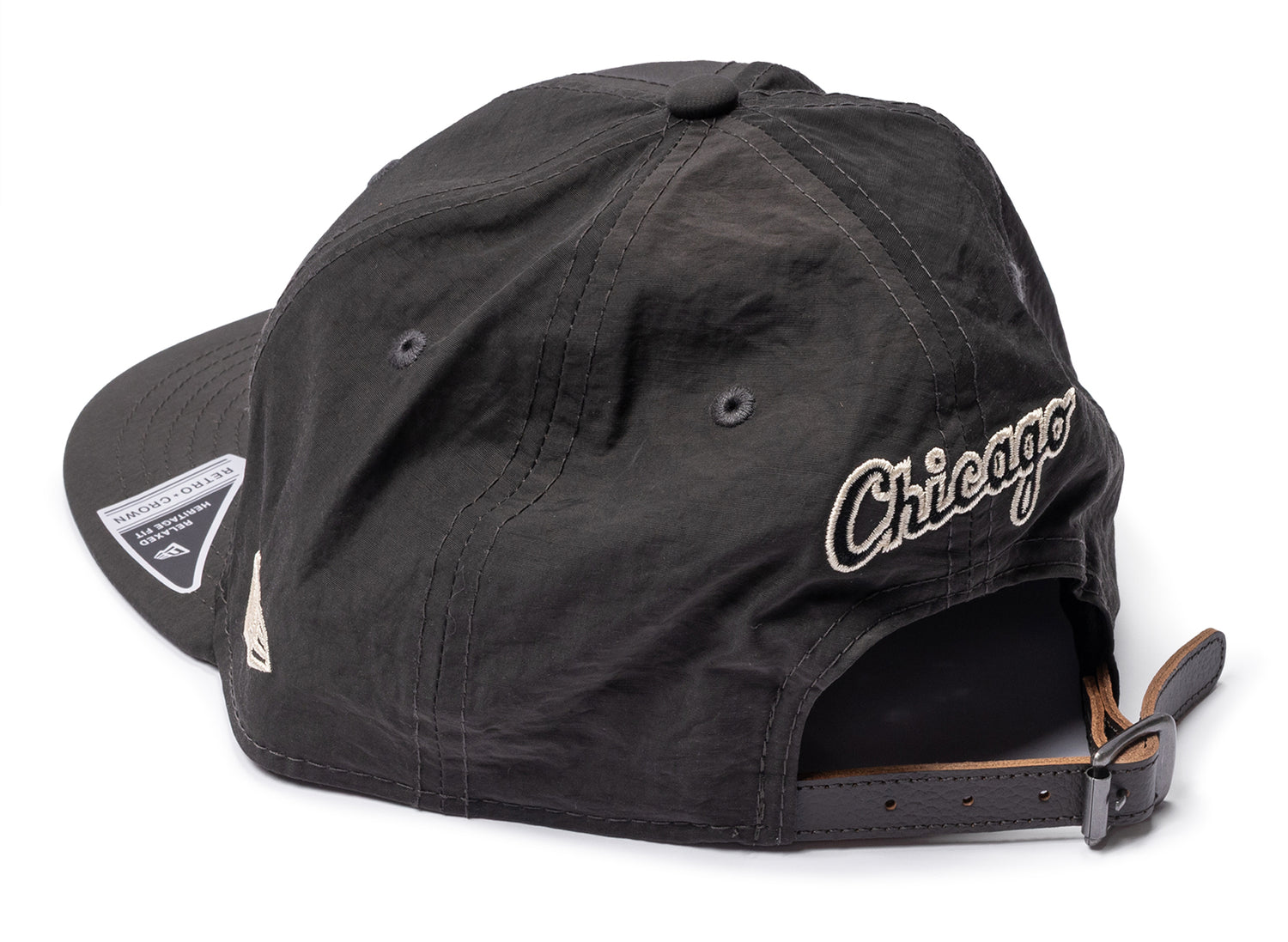 New Era 9Fifty Chicago White Sox Nylon Strapback Hat — view 2