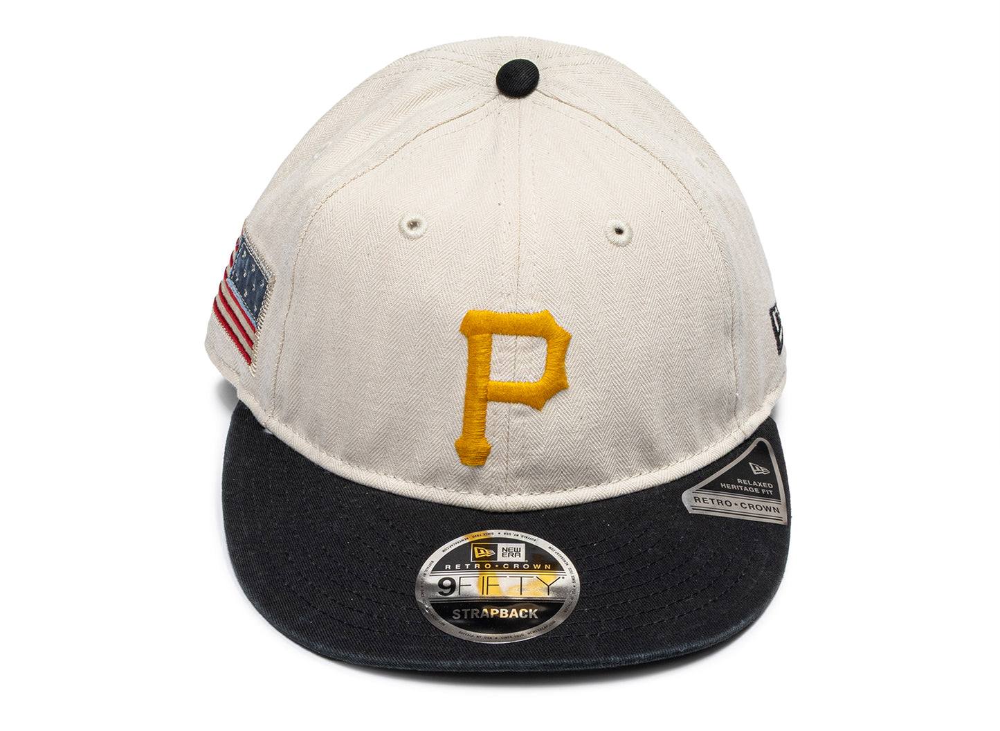 New Era Americana HRBON Pittsburgh Pirates Strapback Hat