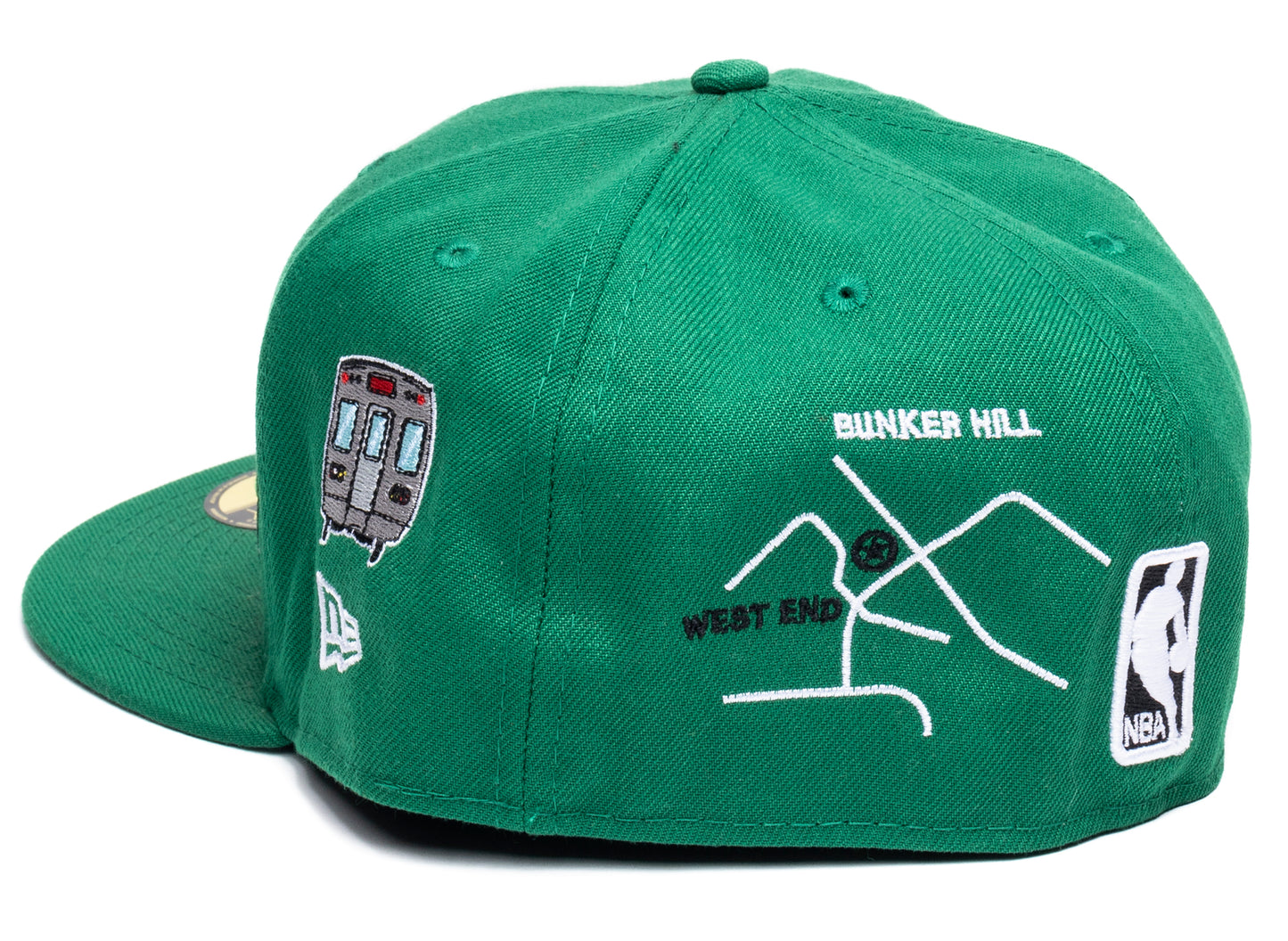 New Era Boston Celtics Embroidered Fitted Hat - view 3