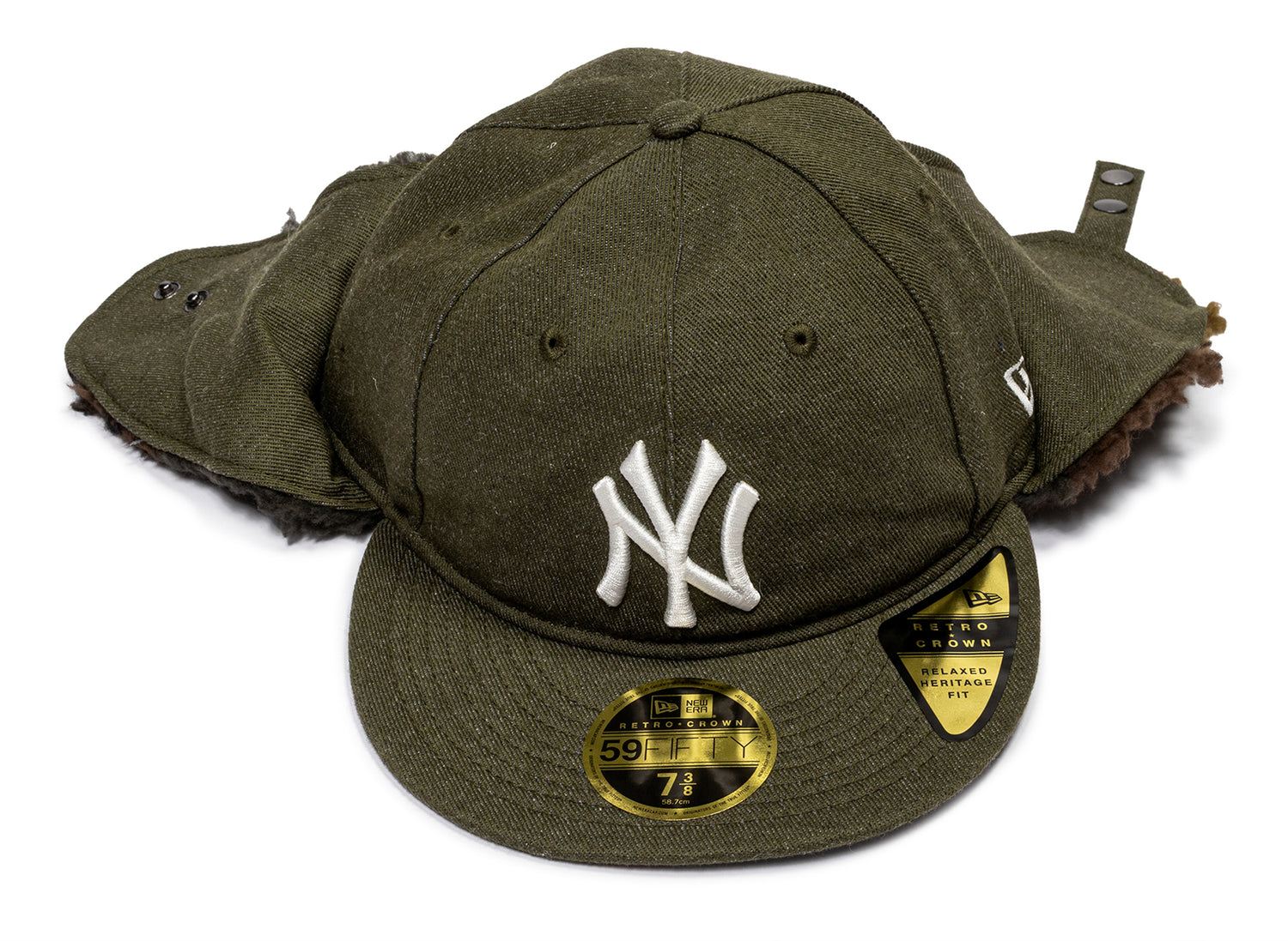 New Era Camo Dog Ear New York Yankees Fitted Hat - view 2