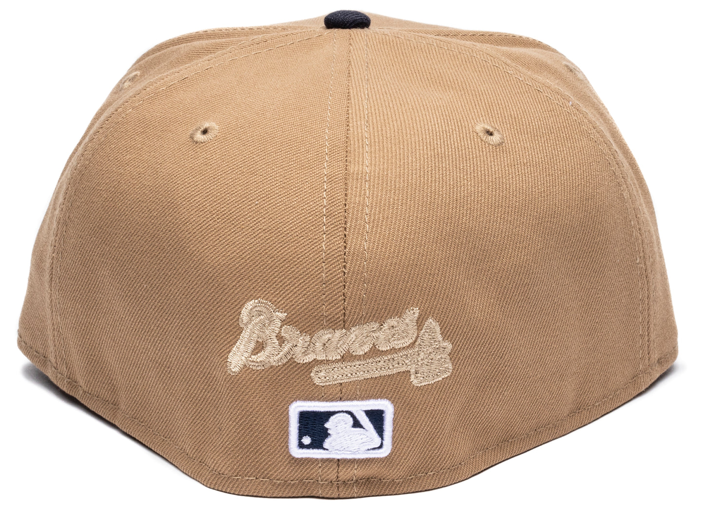 New Era Classic 8-Bit Wordmark Atlanta Braves Fitted Hat - view 2