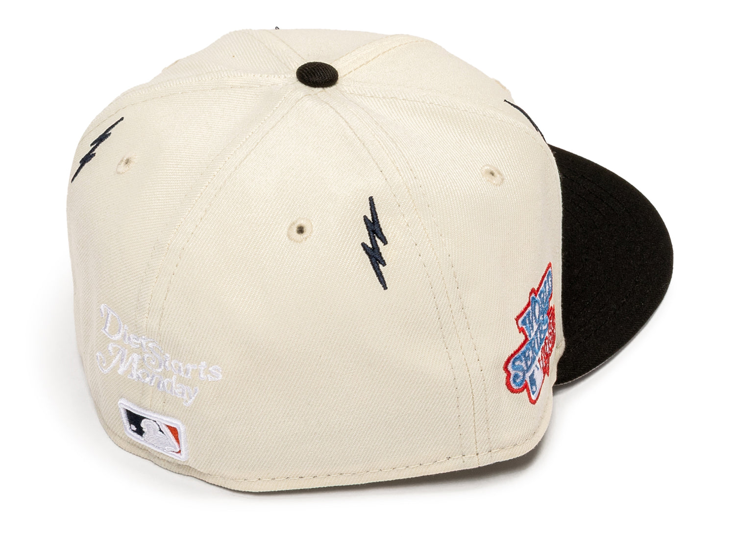 New Era Diet Start Monday 5950 Lightning Bolts Detroit Tigers Fitted Hat - view 3