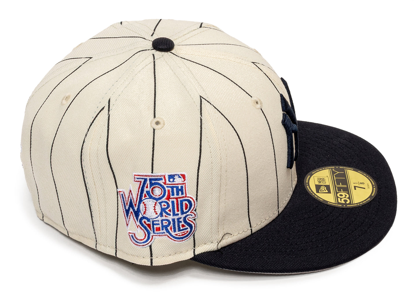 New Era Diet Start Monday 5950 Pinstripe New York Yankees Fitted Hat - view 2