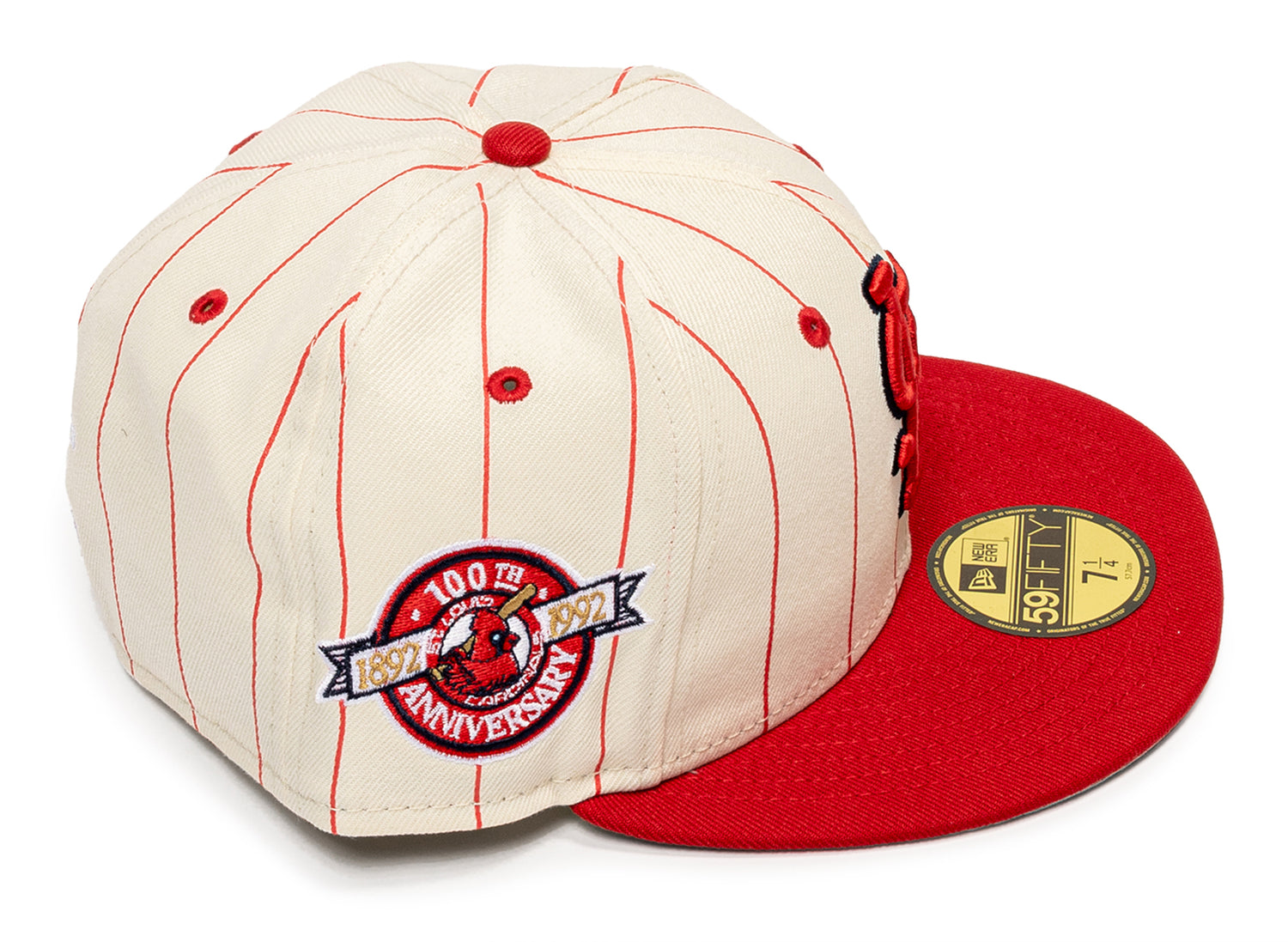 New Era Diet Start Monday 5950 Pinstripe St. Louis Cardinals Fitted Hat - view 2