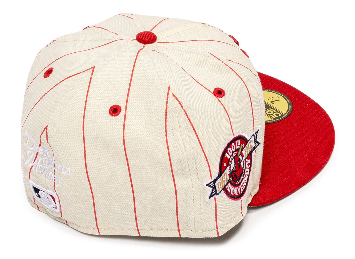 New Era Diet Start Monday 5950 Pinstripe St. Louis Cardinals Fitted Hat - view 3