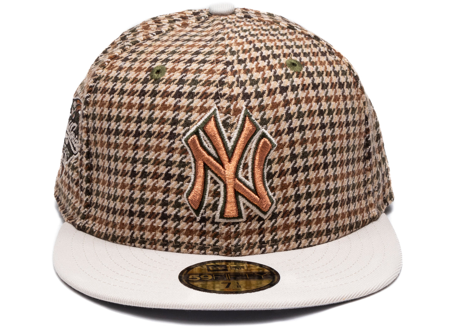 帽子 NEW ERA x AMERI HOUNDSTOOTH RIBBON CAP New Era Houndstooth New York Yankees Fitted Hat – Oneness Boutique