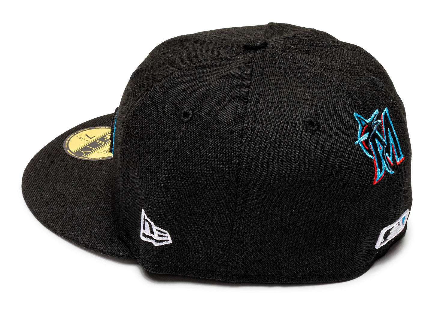 New Era Hyperfly 5950 Miami Marlins Fitted Hat - view 3