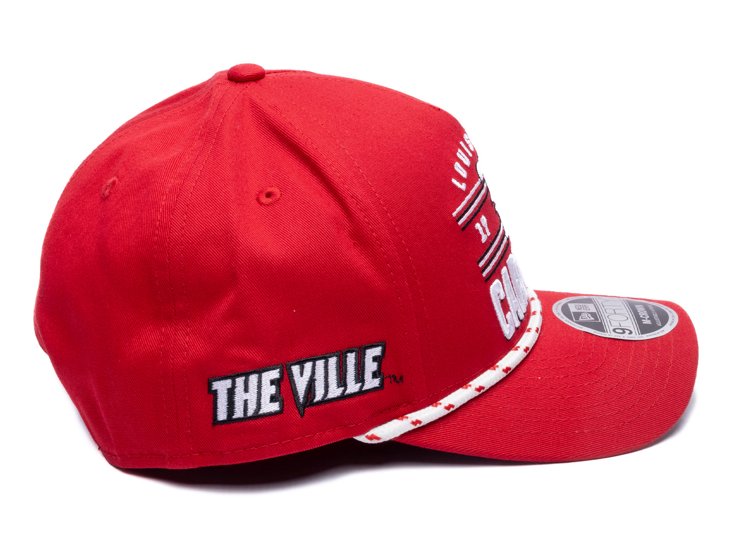 New Era March Madness '26 9FortyMC AF Louisville Cardinals Snapback Hat — view 3