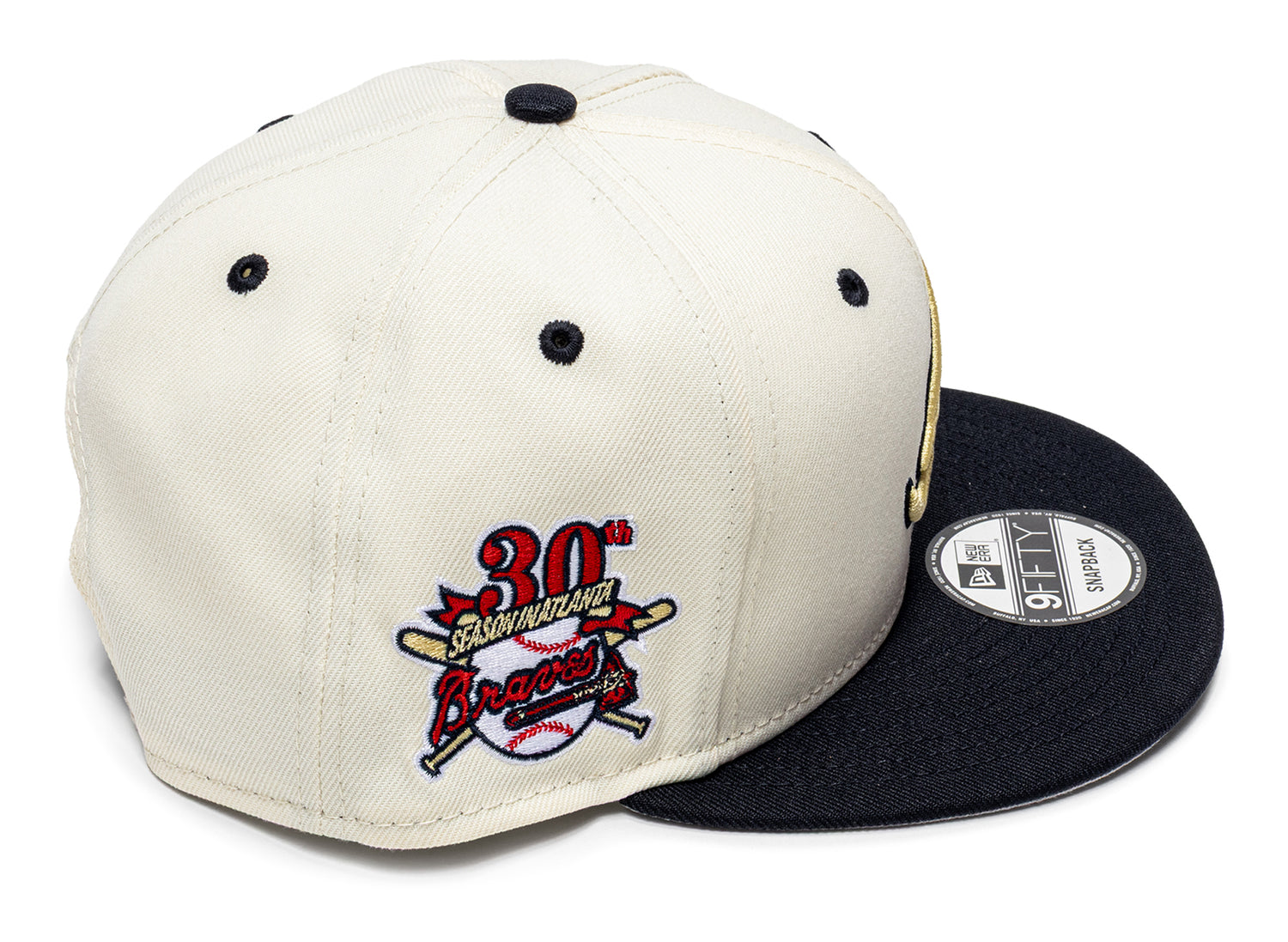 New Era Mascot Pin Atlanta Braves Snapback Hat - view 3