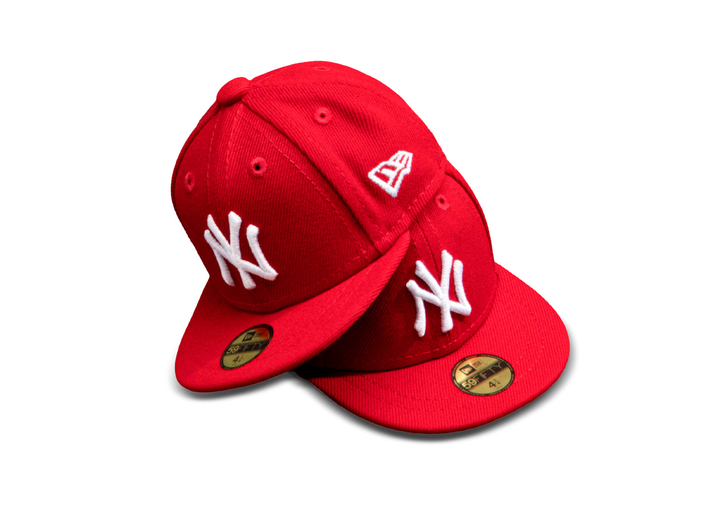 New Era Mini AC New York Yankees GM Scarlet 4 1/4 Fitted Mini Cap
