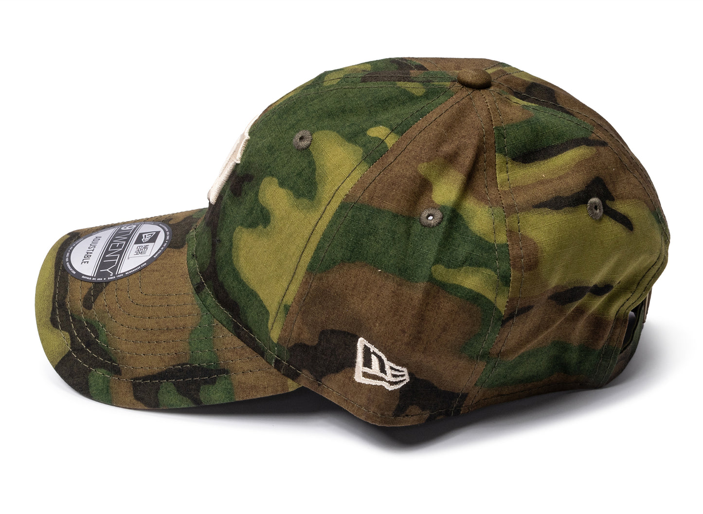 New Era Ripstop Camo 9Twenty Detroit Tigers Strapback Hat — view 2