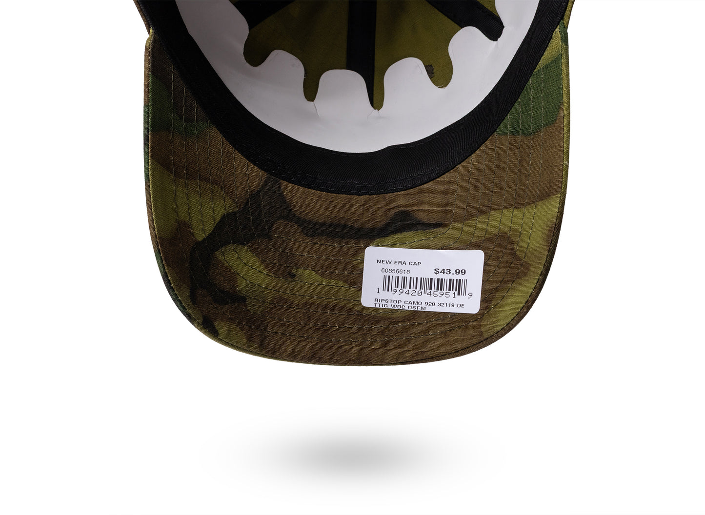 New Era Ripstop Camo 9Twenty Pittsburgh Pirates Strapback Hat — view 4