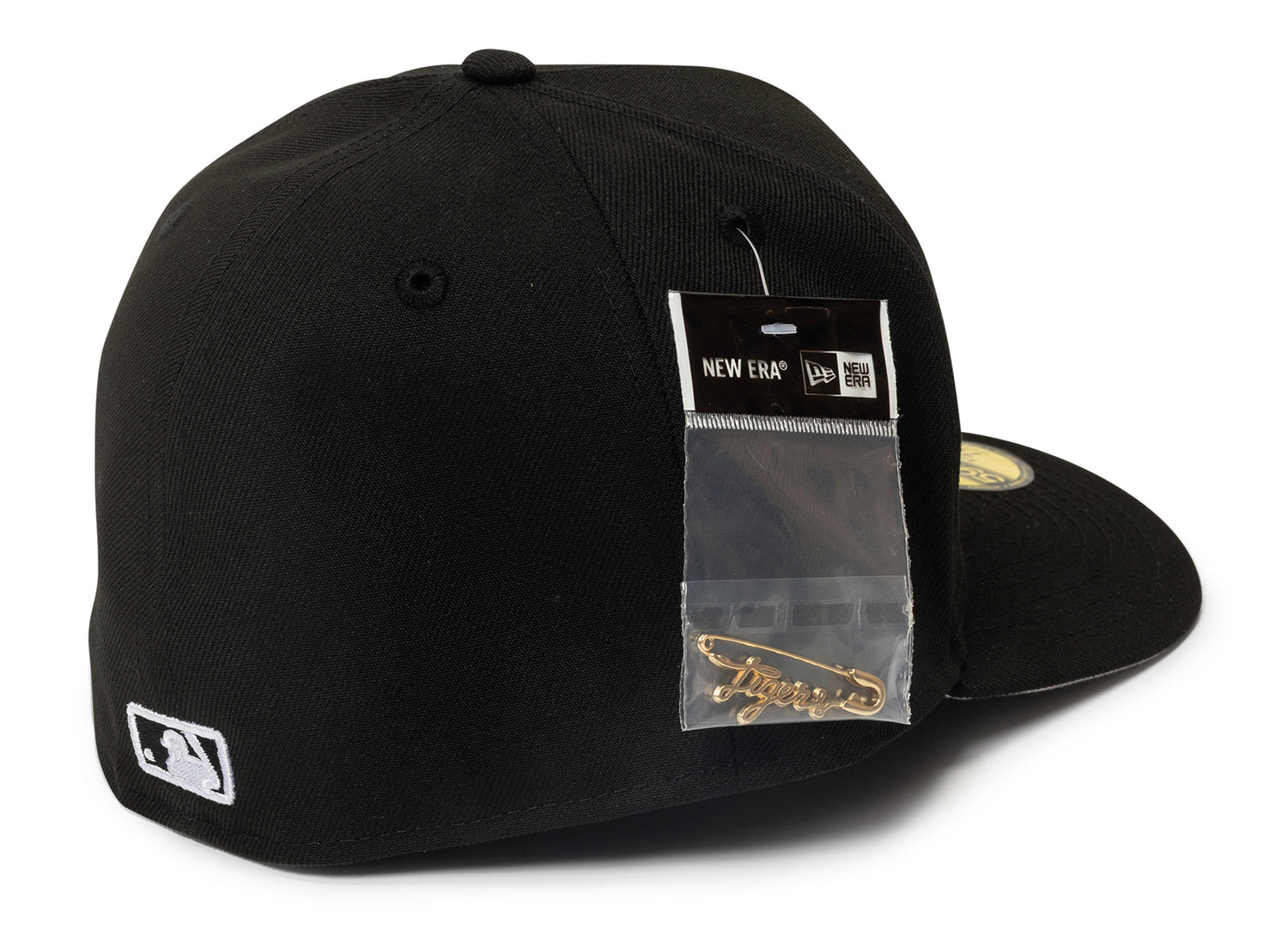 New Era Script Safety Pin Detroit Tigers Fitted Hat v2 - view 2