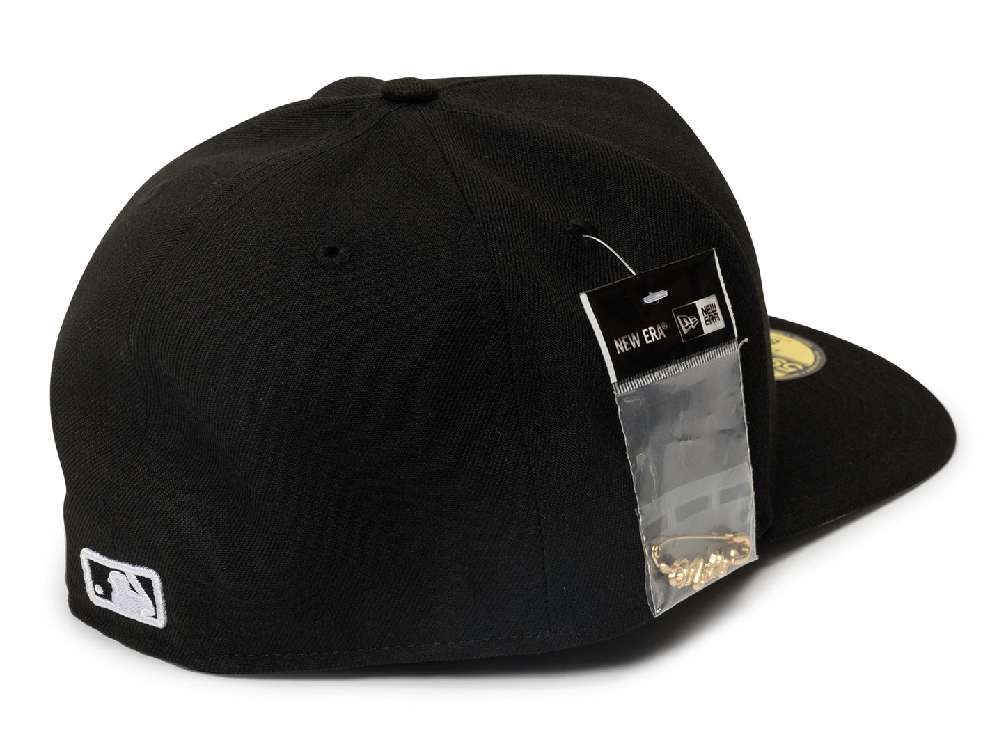 New Era Script Safety Pin New York Mets Fitted Hat v2 - view 2
