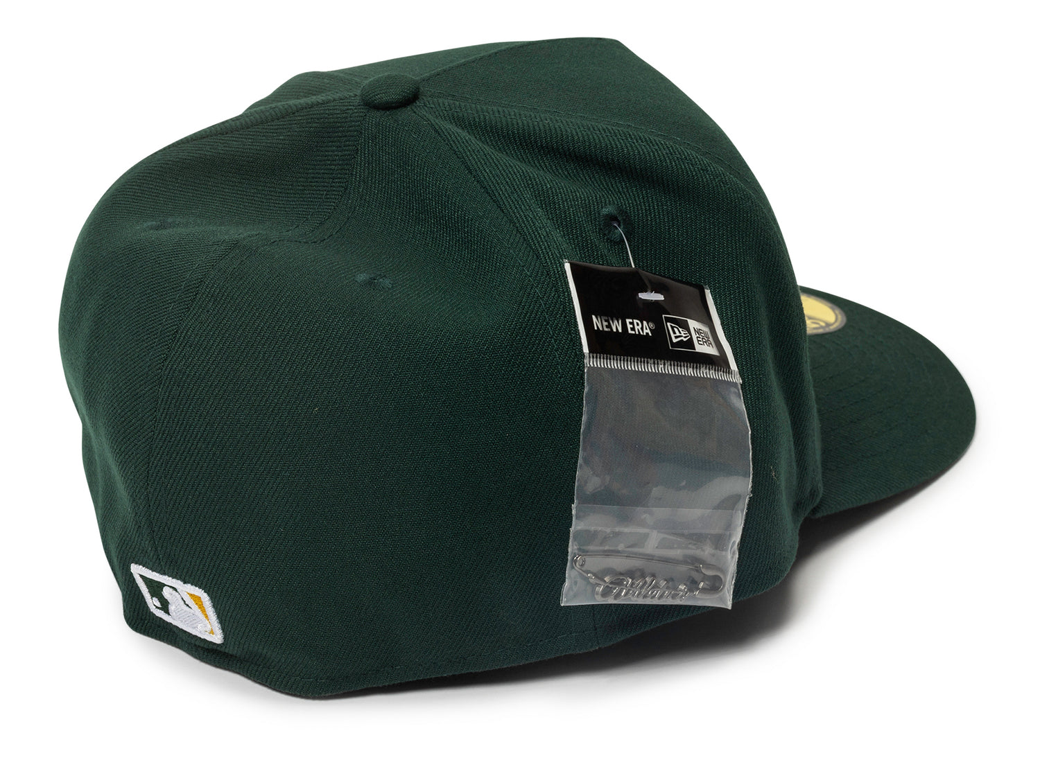 New Era Script Safety Pin Oakland Athletics Fitted Hat - view 2
