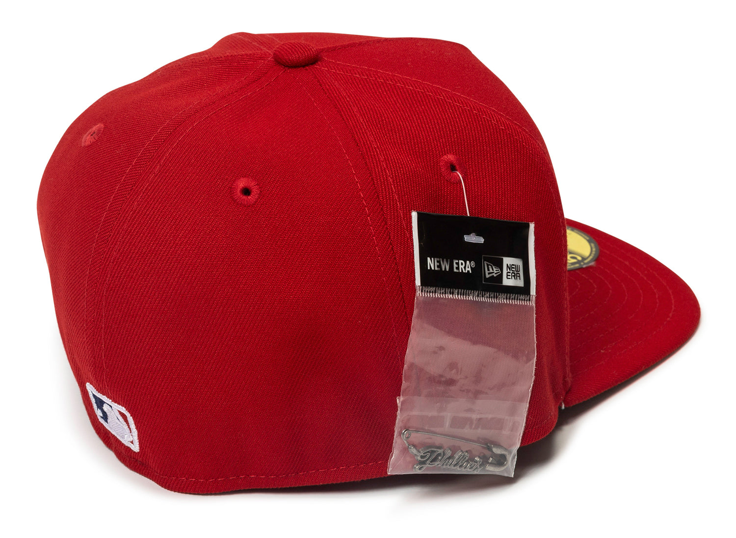 New Era Script Safety Pin Philadelphia Phillies Fitted Hat - view 2