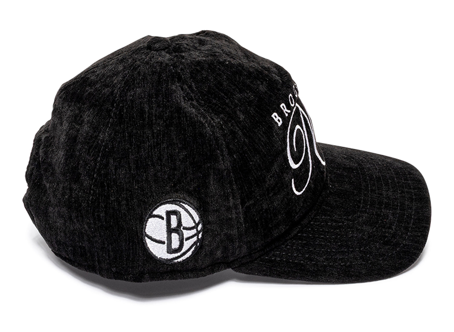 New Era Team Script Brooklyn Nets Snapback Hat - view 2