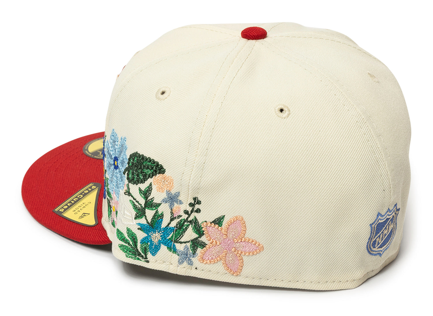 New Era Tonal Florals Detroit Red Wings Fitted Hat - view 2