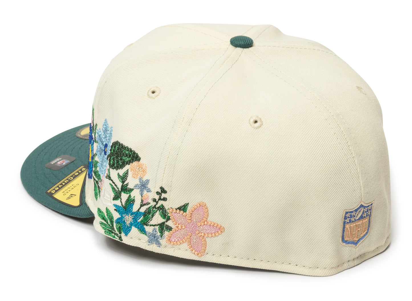 New Era Tonal Florals Philadelphia Eagles Fitted Hat - view 2